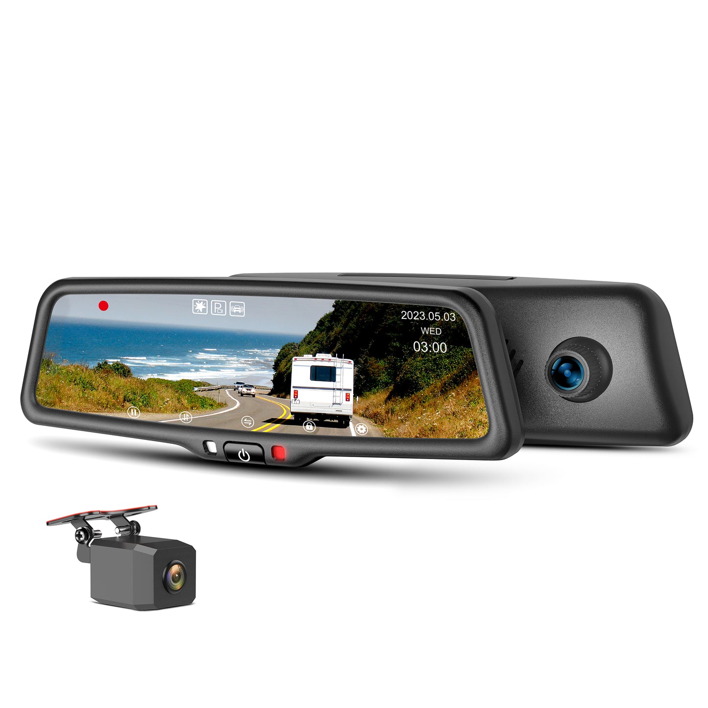 iMirror YV-096 OEM Quality Rear View Mirror Dash Camera