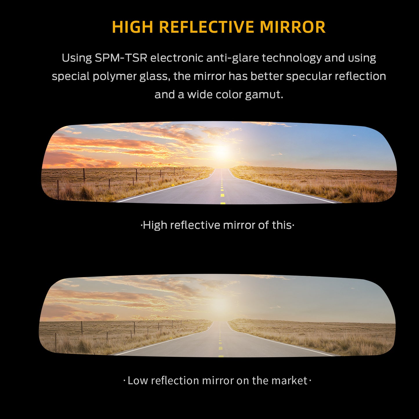 iMirror Auto-Dimming Rear View Mirror, AD-10-DCT