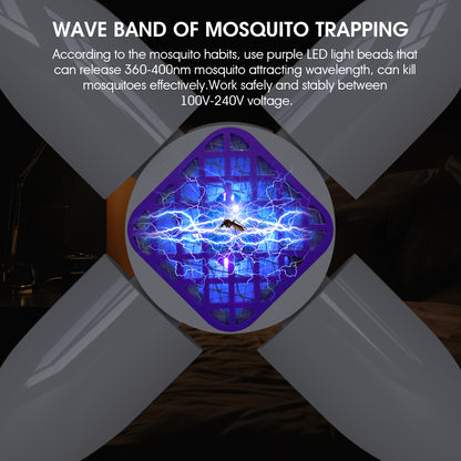 iMirror Bug Zapper Light Bulb for Home, Patio,  Backyard, Garage